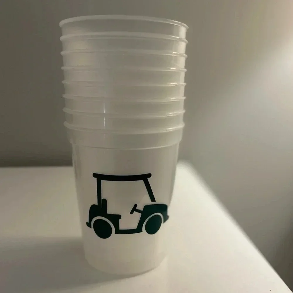 Set of 8 golf flex cups
